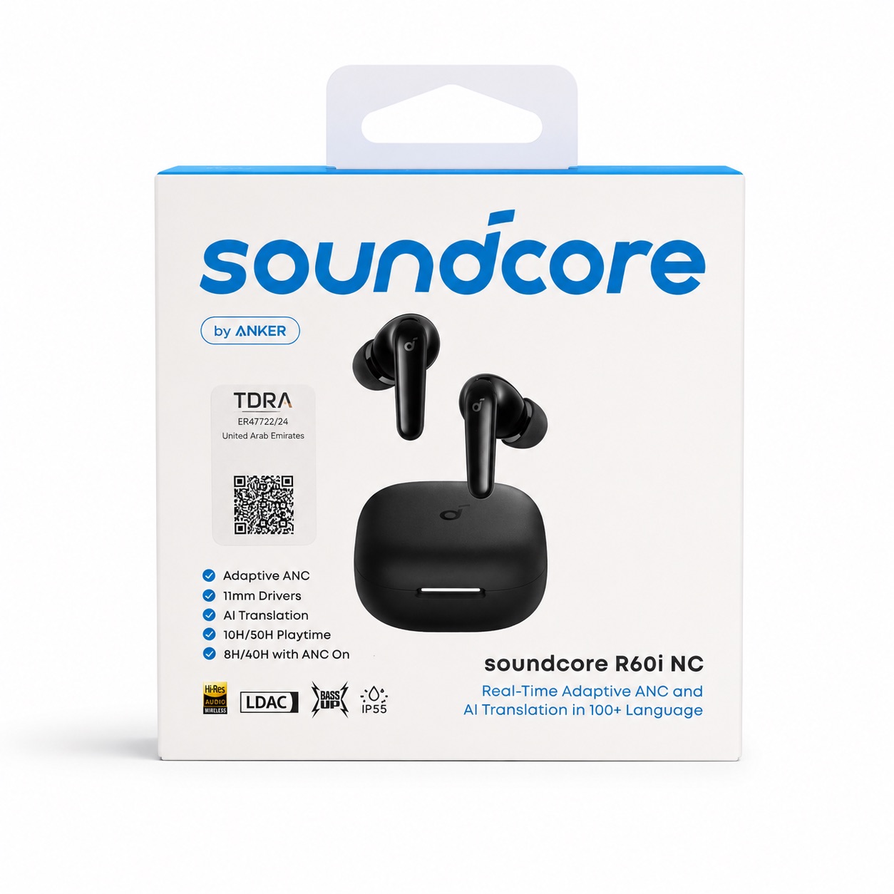 هدفون بلوتوثی انکر مدل SoundCore R60i nc A3949