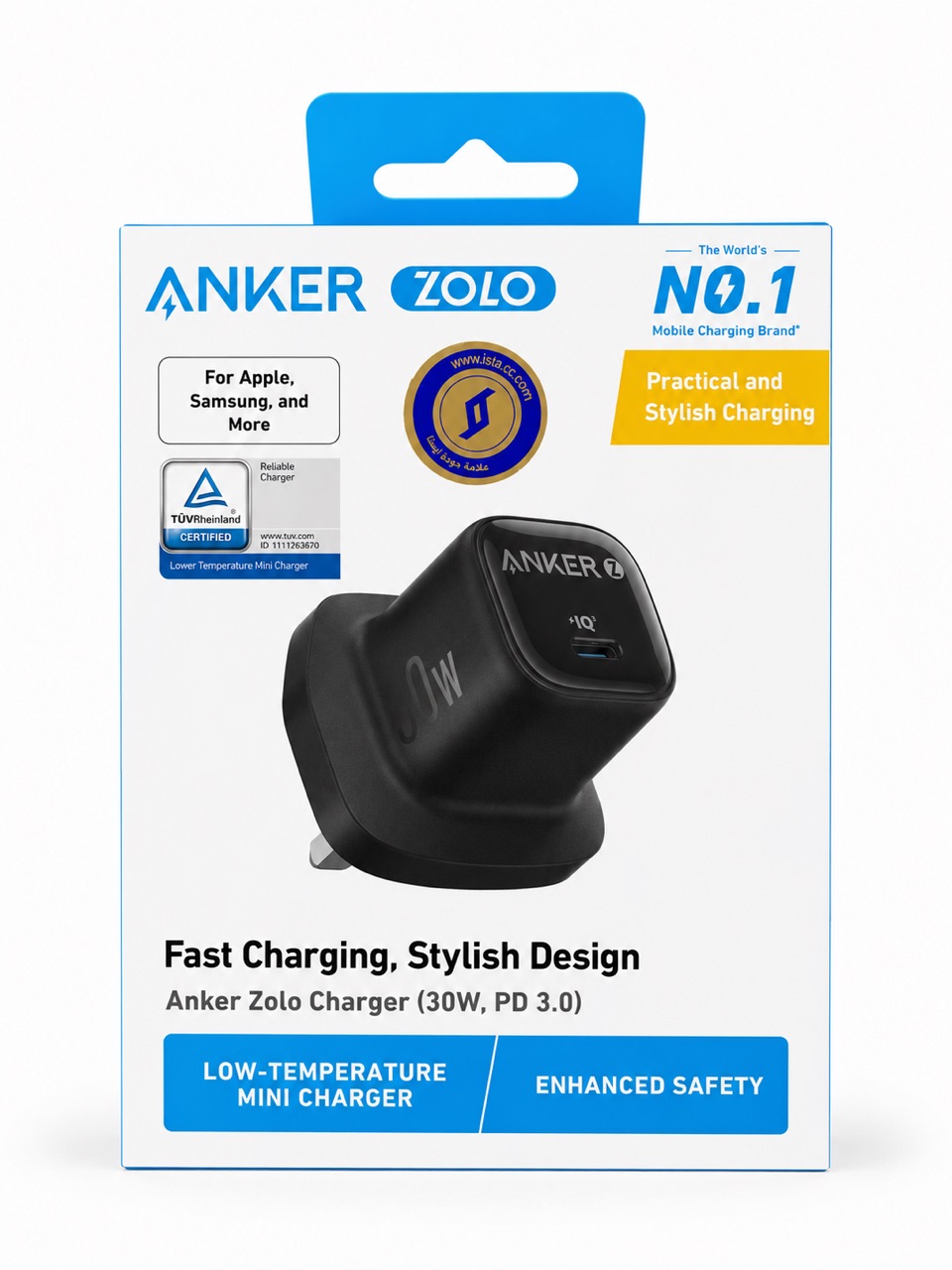 شارژر دیواری 30 وات انکر مدل Zolo A2698